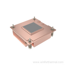 High Thermal Conductivity Zipper fin CPU Cooler